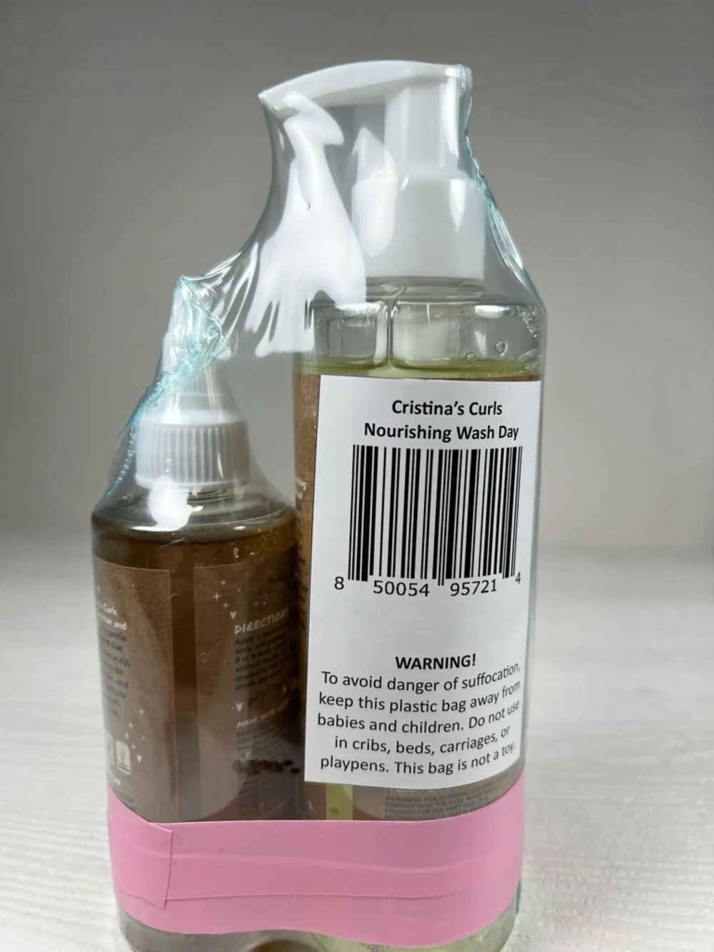 Cristina’s Curls Nourishing Baby Wash & Shampoo & Lightweight Scalp Oil